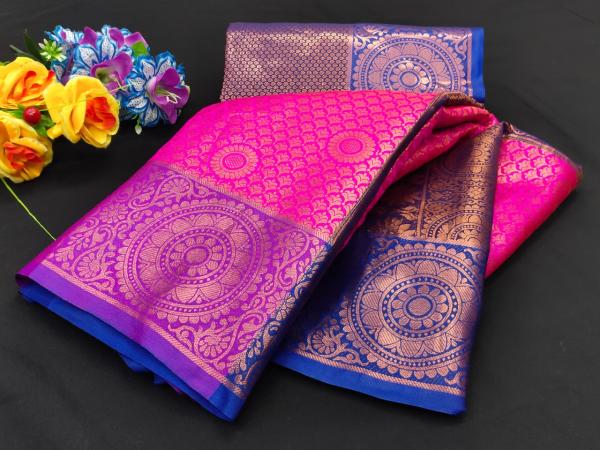 Kanjivaram 02 Fancy Soft Silk Saree Collection